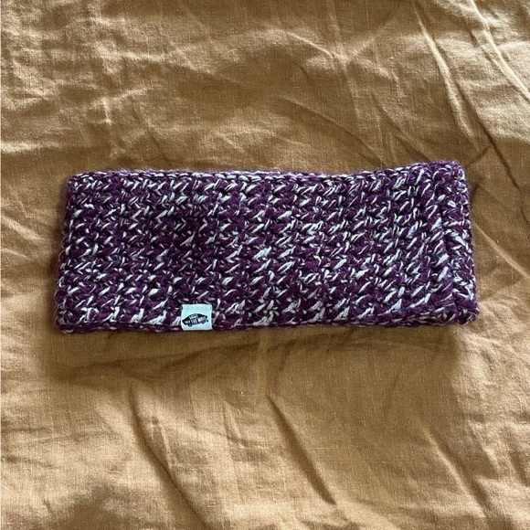Maroon warming headband